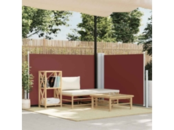 Vidaxl Toldo Lateral Retrátil 100x600 Cm Castanho