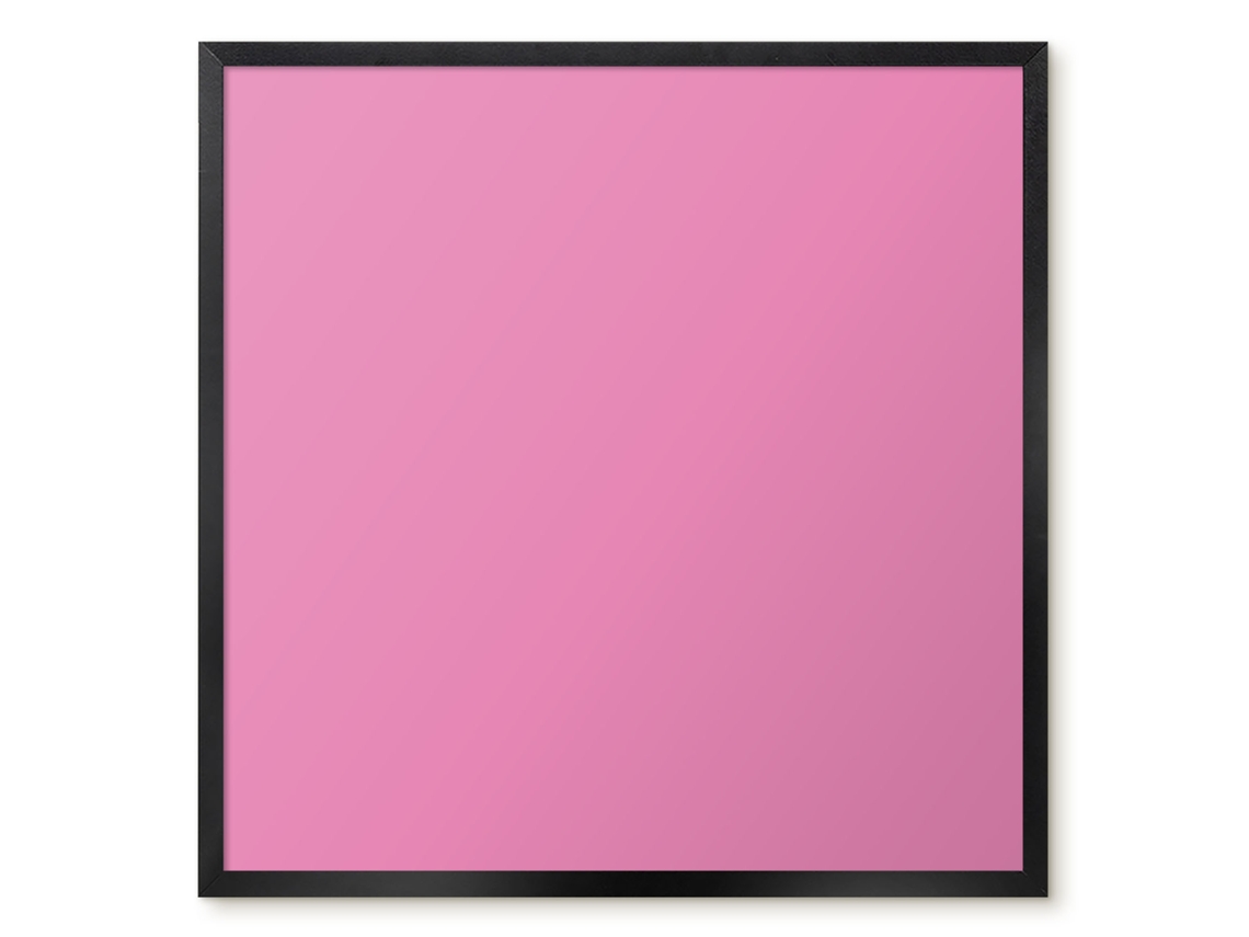 Quadro de vidro magnético bege quente para hall de entrada Espelharte (50x50 cm)