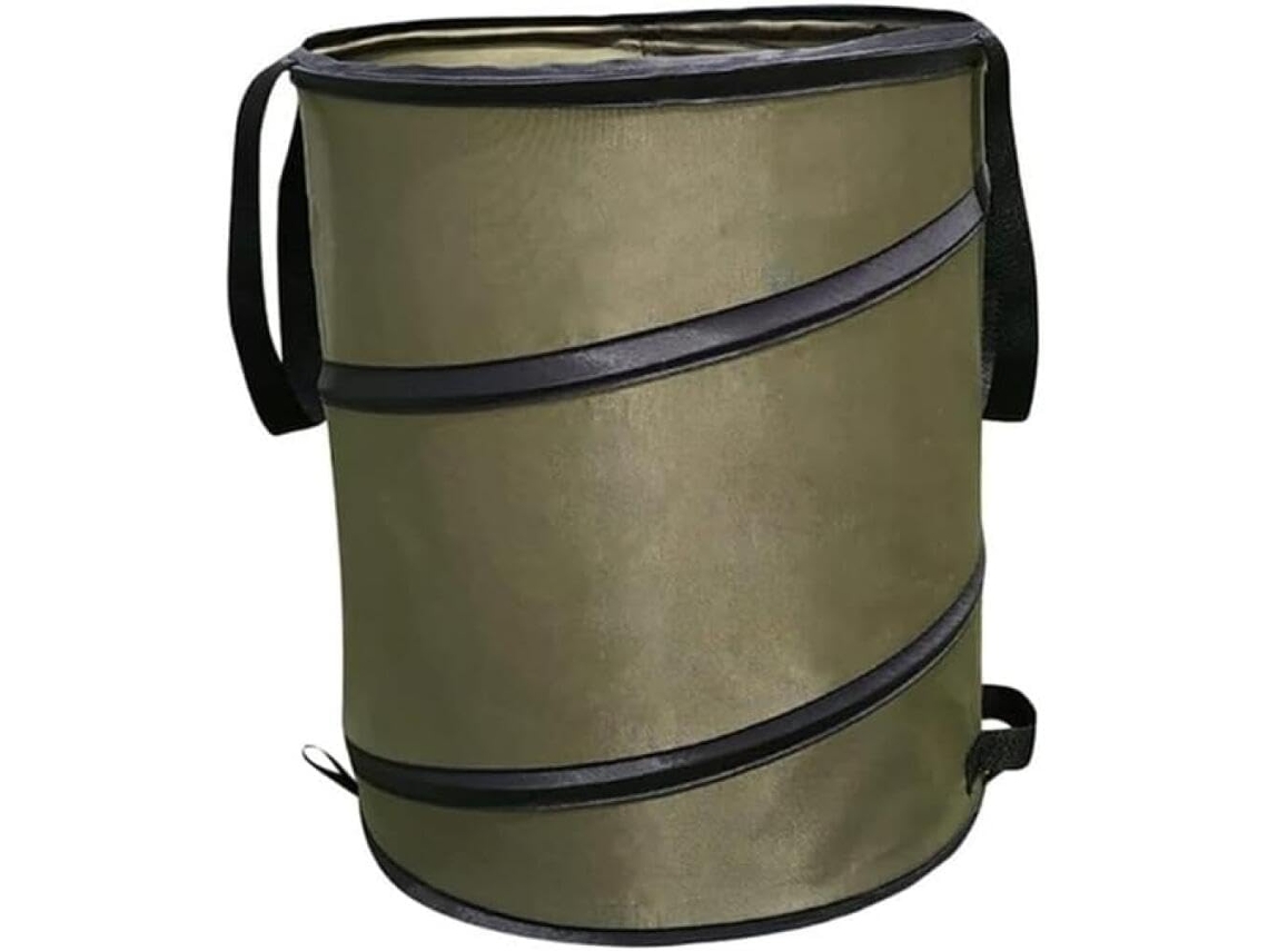 Saco Dobrável Para Jardim, Lixo E Folhas, Recipiente Reutilizável