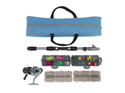 Kit de Pesca Infantil com Vara Telescópica 1.65m