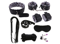 Juego Adulto Bdsm 25pcs: Restrições, Vibrador, Plug Anal, Algemas, Chicote, Colar, Vendagem Para Olhos, Boçal, Pinças Para Mamilos