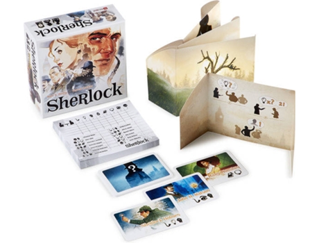 Jogo de Perguntas  Sherlock  (+ 10 Anos - Português)