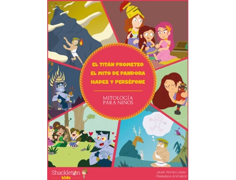 Livro El Titán Prometeo. El Mito De Pandora. Hades Y Perséfone de Javier Alonso López (Espanhol)