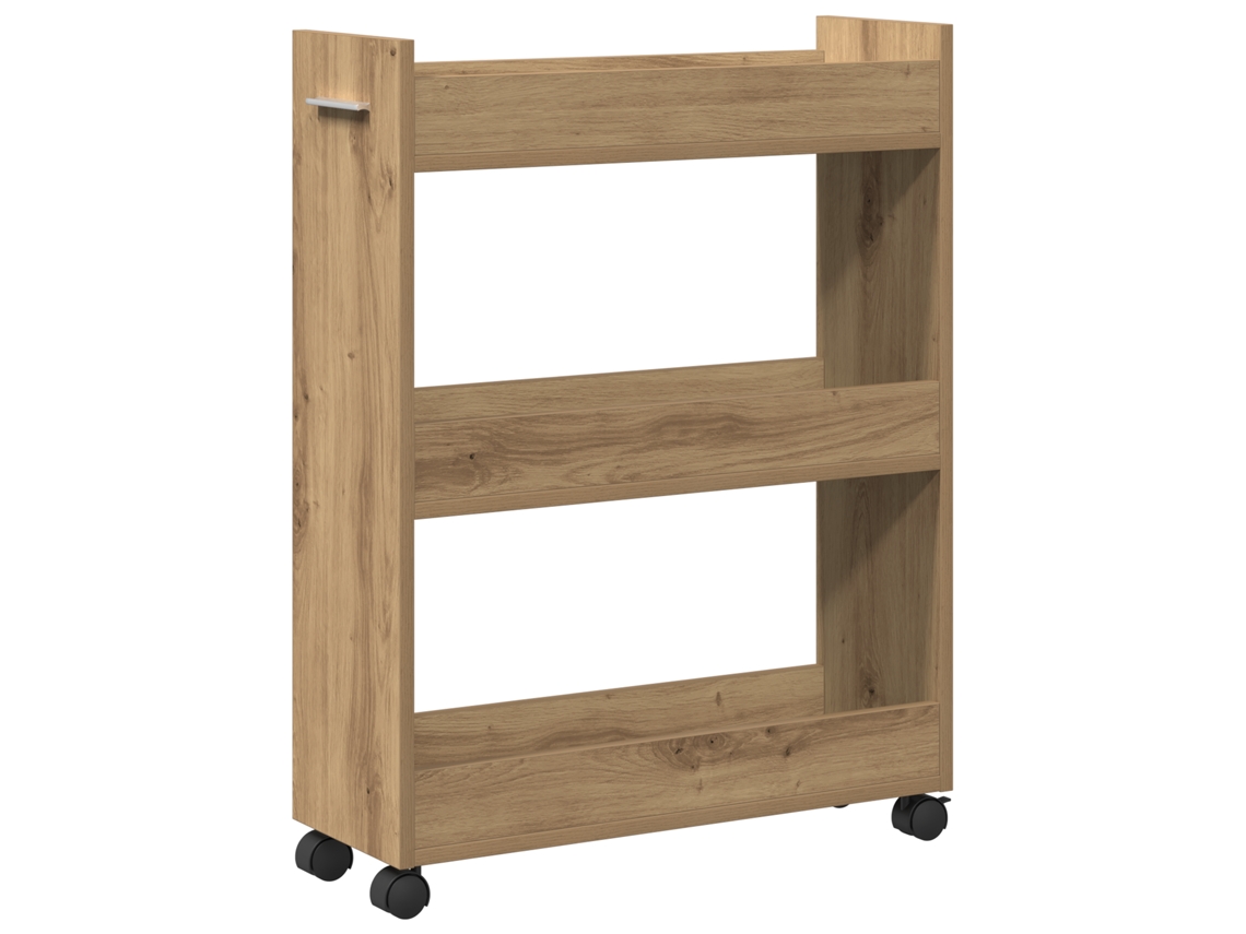 Conjunto 1 Armazenamento Moderno Vidaxl Castanho Derivados De Madeira (60 X 22 X 79 Cm)