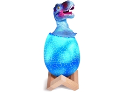 Nova Line luz Noturna Dinossauro 3d, Lâmpada Rgb 16 Cores com Controle Remoto, Acessório de Quarto T rex