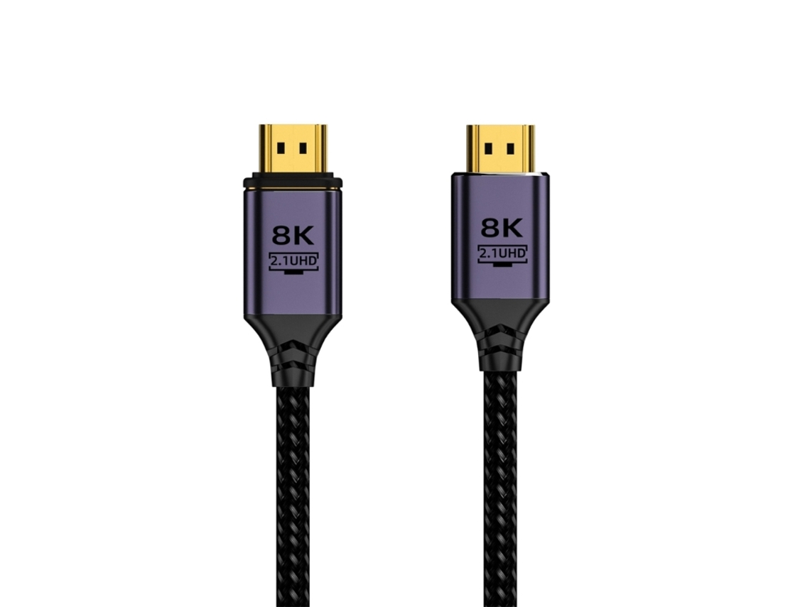 Cabo HDMI 4K 60Hz AQUAFORGE, 3 M, Preto