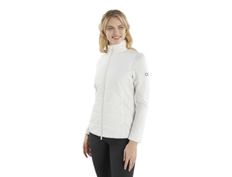 Casacos Calvin Klein Golf Jaqueta de Mulher Lily Beige 10