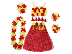 Conjunto de Saia de Grama Havaiana ALLINLESS