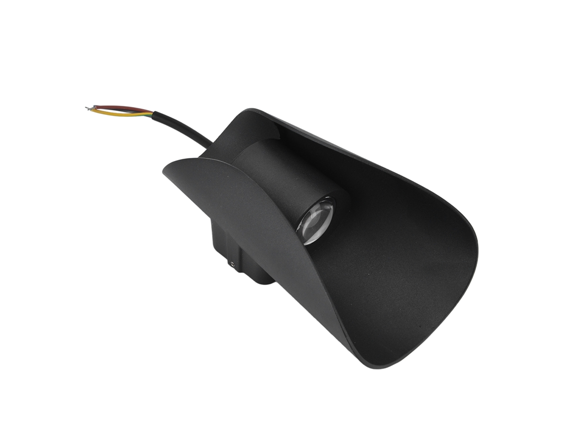 Lâmpada de Parede LED Alumínio 6W Luz Quente IP65 | S/MARCA