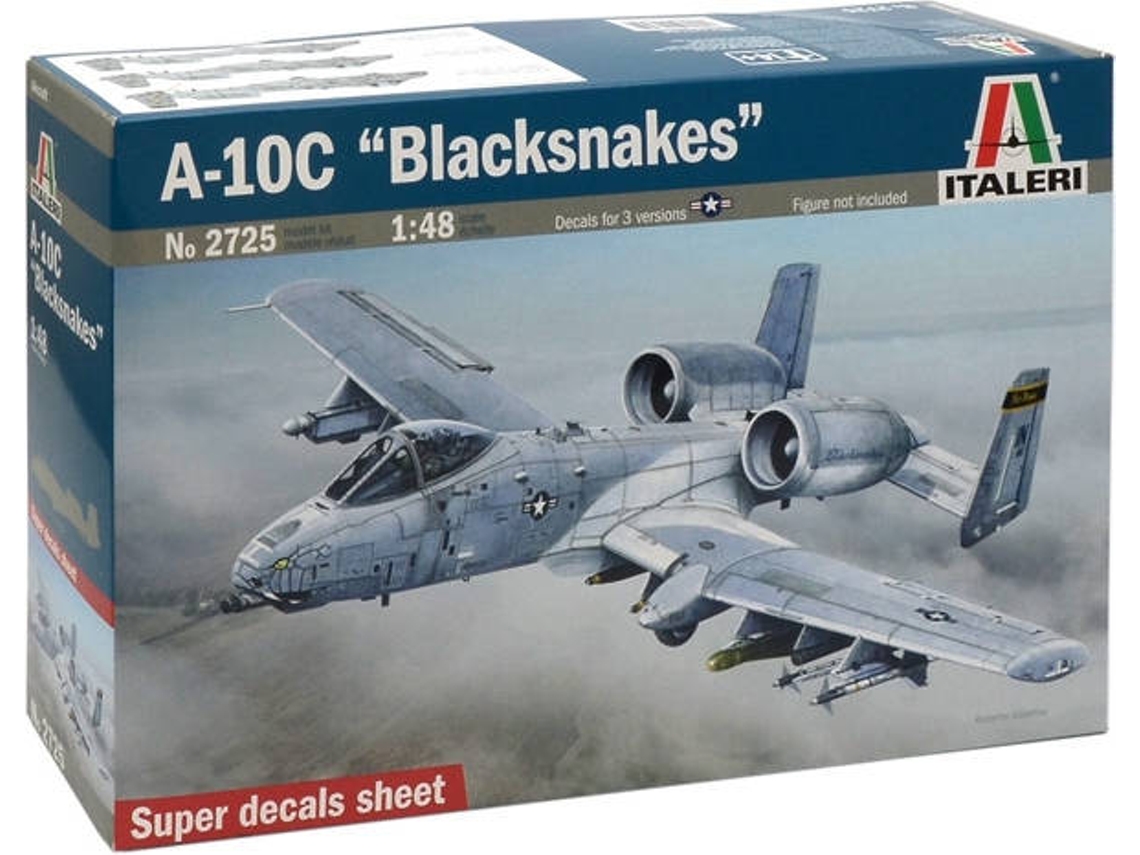 Avião ITALERI A - 10C ''Blacksnackes''