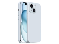 Capa De Silicone Líquido Ultra Fina Para Iphone 15 - Cobertura Total - Magsafe