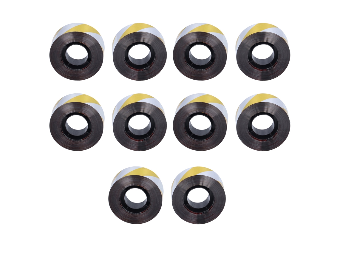 10pcs Fita Anti pássaros Refletiva 2,5cmx60m Amarela Vermelha Prata