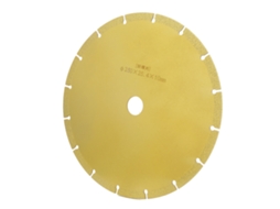 Disco de serra circular diamantado, disco de solda e esmerilhamento, disco segmentado 250x25,4x10mm