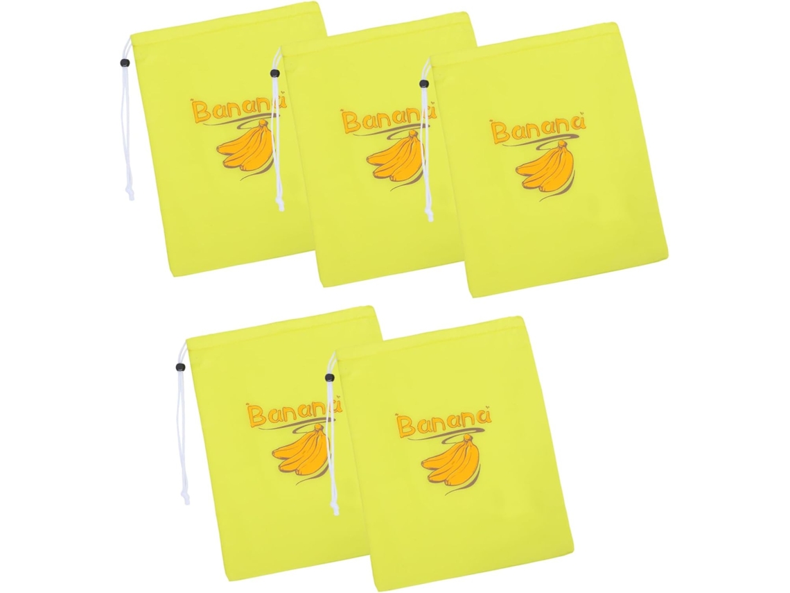 Conjunto de 5 Sacos Térmicos com Alça Prática e Cordão para Frutas Verduras. Bolsas Térmicas CHABERLU