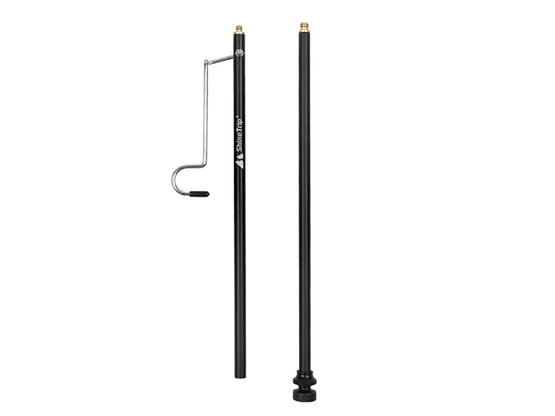 Lâmpada de Mesa Aço Inox para Camping com Armazenamento