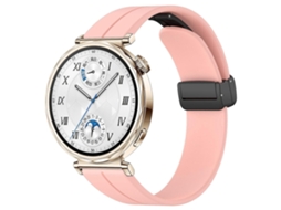 Pulseira De Silicone Dobrável Com Fecho Magnético