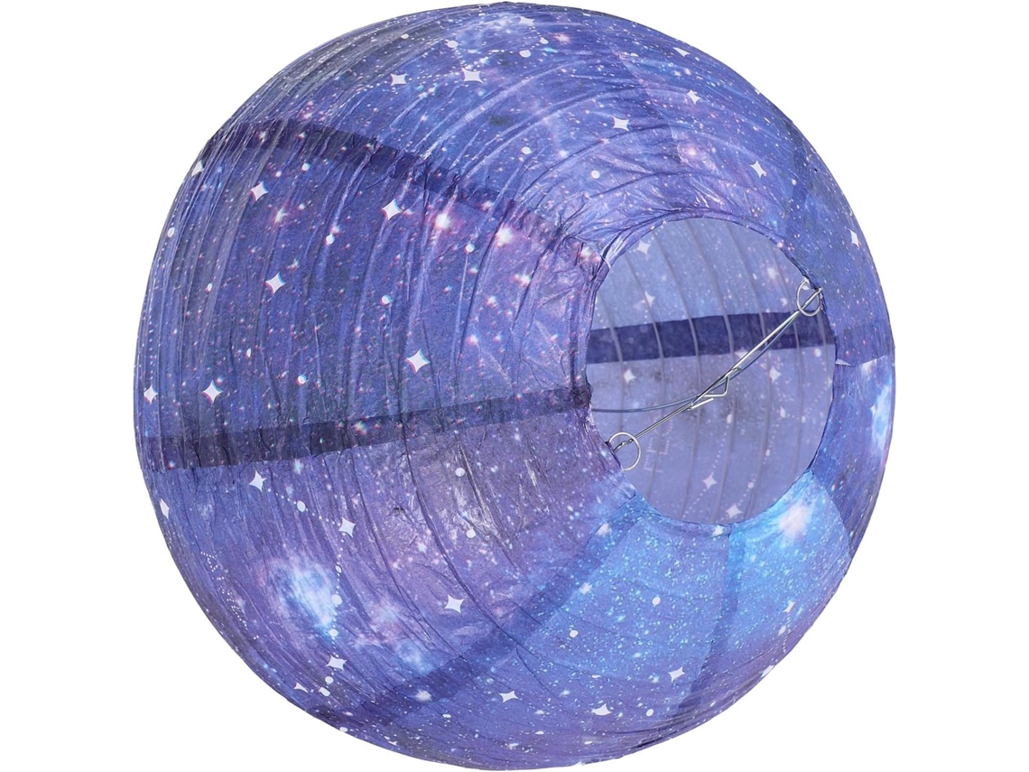 Lanternas Papel Suspensas Estrelas Planetas Decoração Casamentos Festas Namorados Abajures Espacial Tema Teto GOKOCO