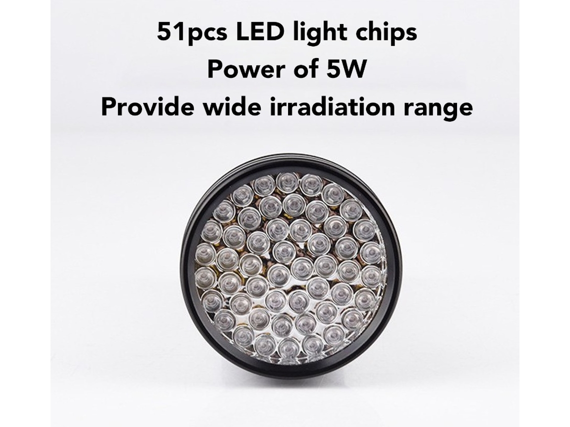 Elysve Lanterna Led, À Prova De Água, Preto