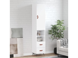Armario alto 34,5x34x180 cm Madera procesada Blanco