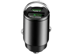 Carregador Usb Para Carro, Celular, Divisor De 100w -