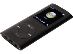 Lecteur Mp3 Mp4 Écran Bluetooth Pouces Portable Alliage D'aluminium, 1, 8 Avec Lecture Pour Âgées, (preto)