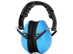 Protetor Auricular Infantil Antirruído, Azul AQUAFORGE