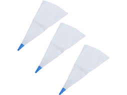 Conjunto De 3 Sacos De Pvc Para Rejunte Resistentes A Rasgos E Perfurações