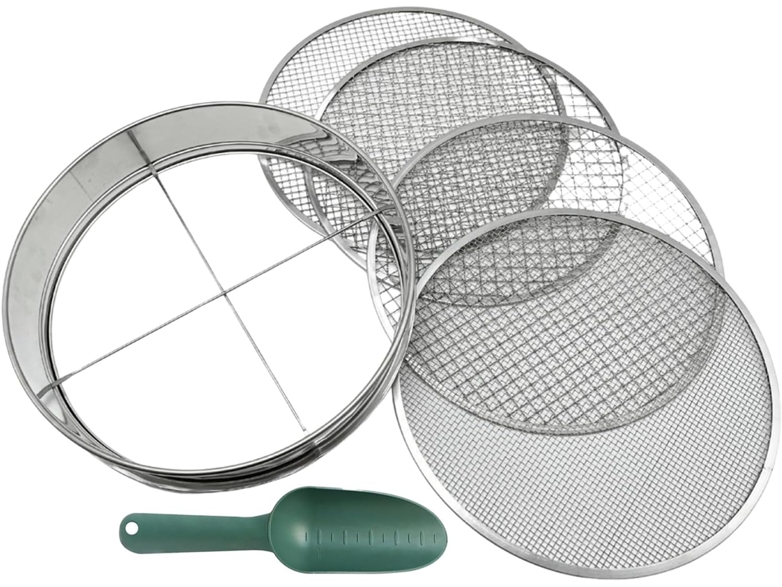 Peneira Genérica Para Compostagem | Malha Compacta Para Peneirar No Jardim - Malha