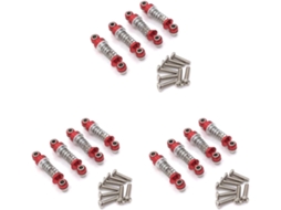 Conjunto de 12 amortecedores metálicos SFUSHOS para modelos 1/28