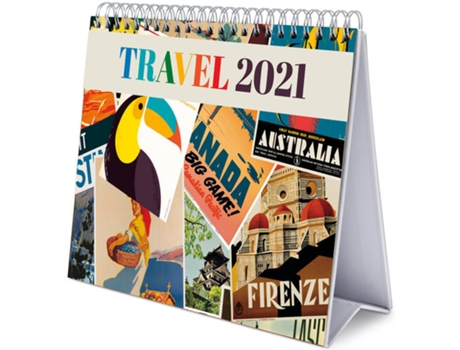 Calendário de Secretária  Deluxe Travel (2021)