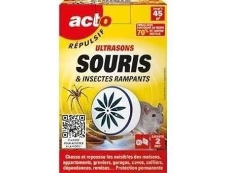 Otca Repelente Ultrassônico para Ratos e Insetos Raspadores 45m² Acto