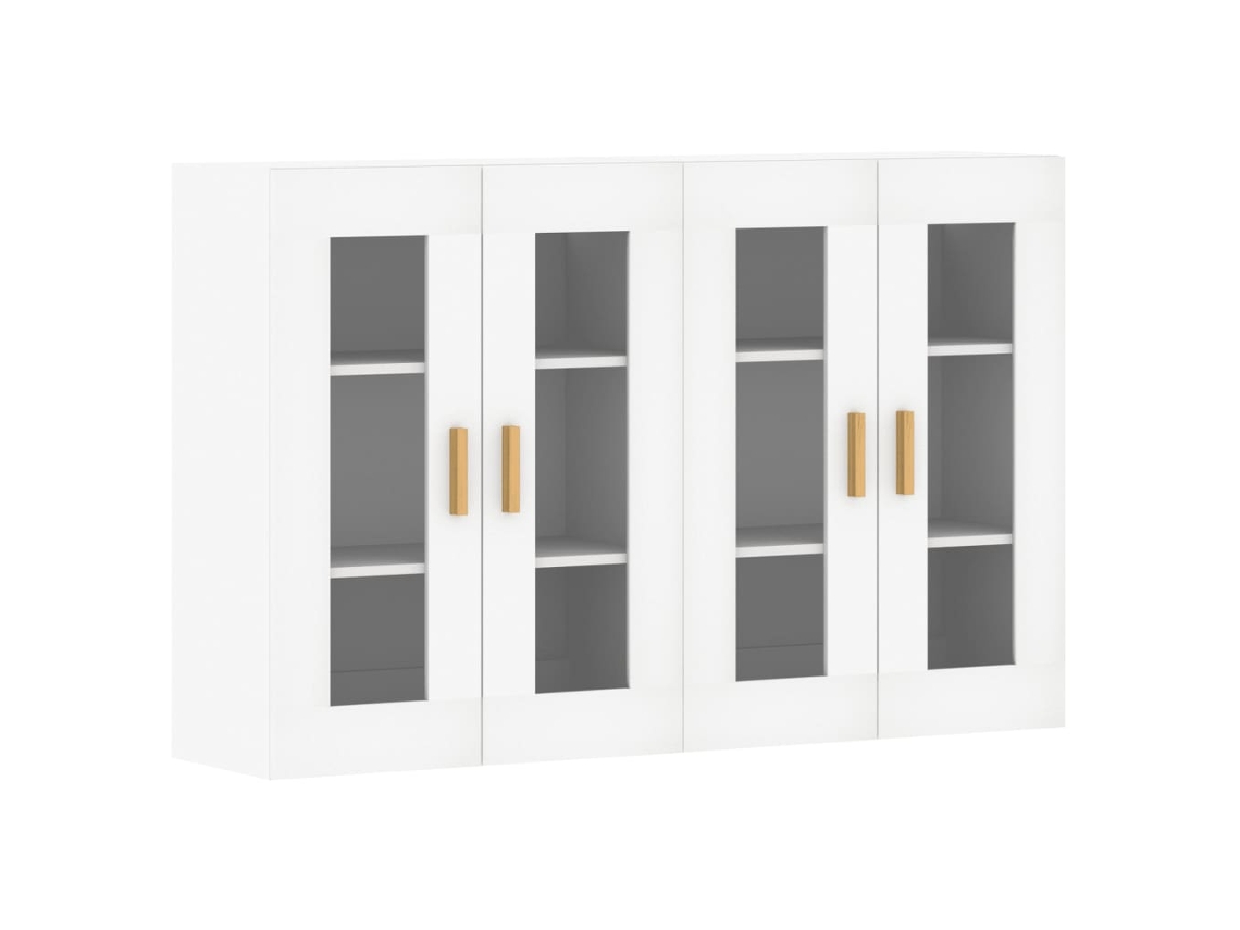 Móveis de Parede 2 Pcs Derivados de Madeira Branco MAISON EXCLUSIVE