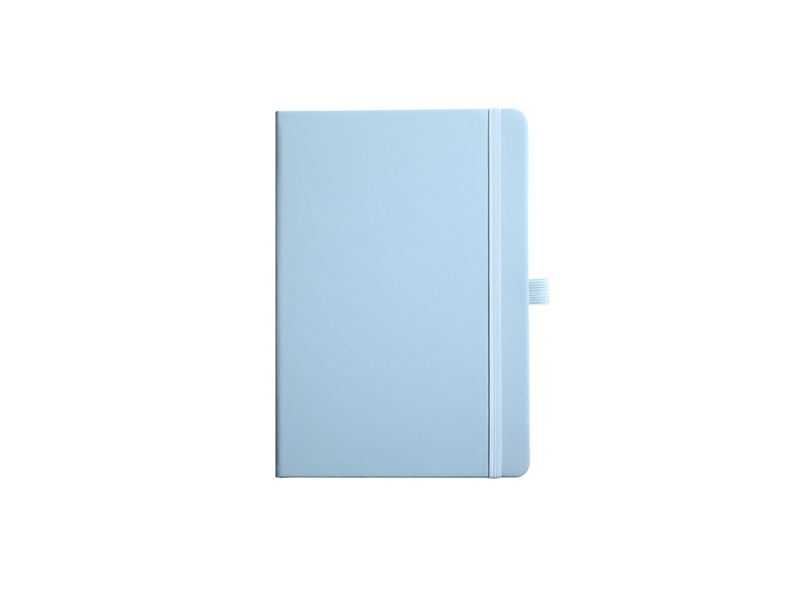 Caderno, Capa Dura, Papel Grosso, Azul Claro, Pacote com 1 Unidade BRILVIBERA