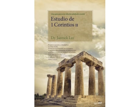 Livro Estudio De 1 Corintios Ii Lectures On The First Corinthians Ii De Jaerock Lee (inglês)