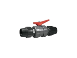 Jardin202 - Valvula Esfera Pvc Con Acoples 90mm | 90mm ()