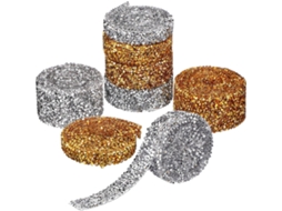 Homsfou 8 rolos de resina adesiva com efeito de gema para artesanato, forte adesão, comprimento de 10 a 30 mm, ideal para