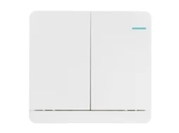 Interruptor De Painel Grande Branco Fosco Laxiscreed Tipo 86 Com Conexão Sem Fio Para 220v