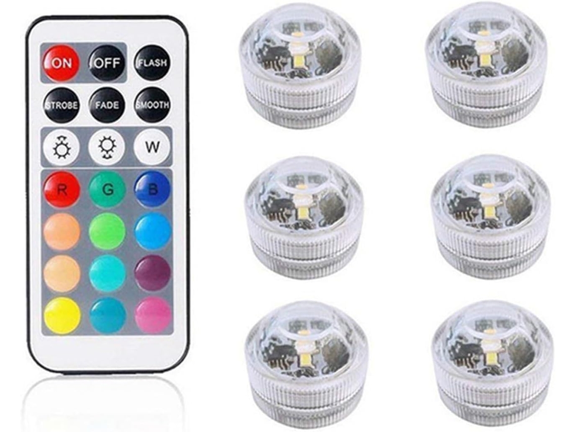 Luzes Flutuantes Solares Piscina 10 Modos GOKOCO