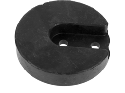 Abajur de Mesa de Plástico Preto para Escritório. SFUSHOS