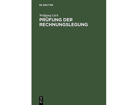 Livro Prüfung der Rechnungslegung de Wolfgang LÃ¼ck ( Inglês )