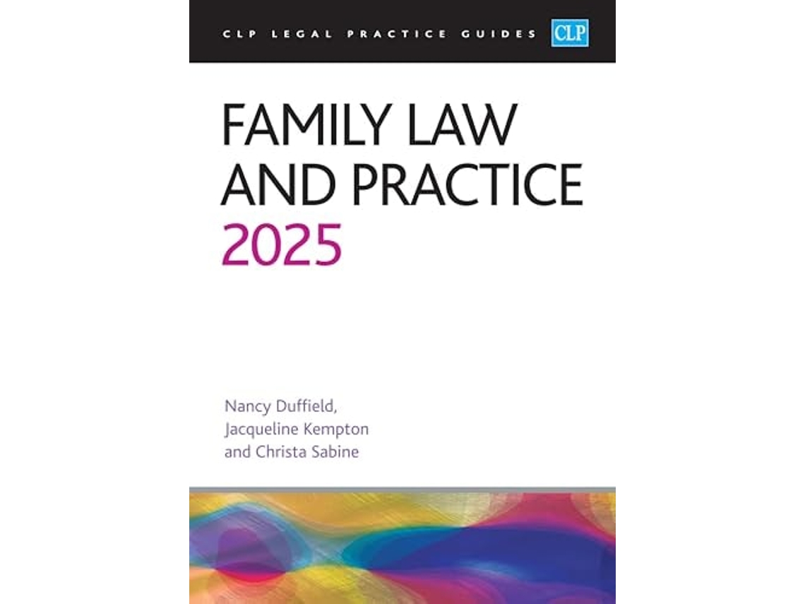 Livro Family Law and Practice 2025 de Sabine, Kempton et al. (Inglês)