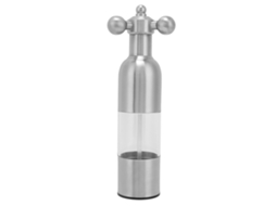 Mini moedor manual de pimenta em aço inoxidável para sal e pimenta, utensílio de cozinha para uso externo S/MARCA
