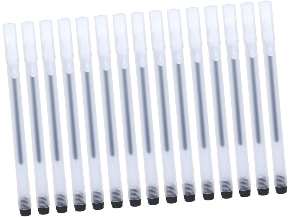 50 Canetas Gel Portáteis Para Uso Doméstico Com Refis Substituíveis,