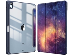 Capa Para Tablet Lurelia, Compatível Com Ipad10.2, Tpu, Dobrável Com Suporte, Fixação Magnética