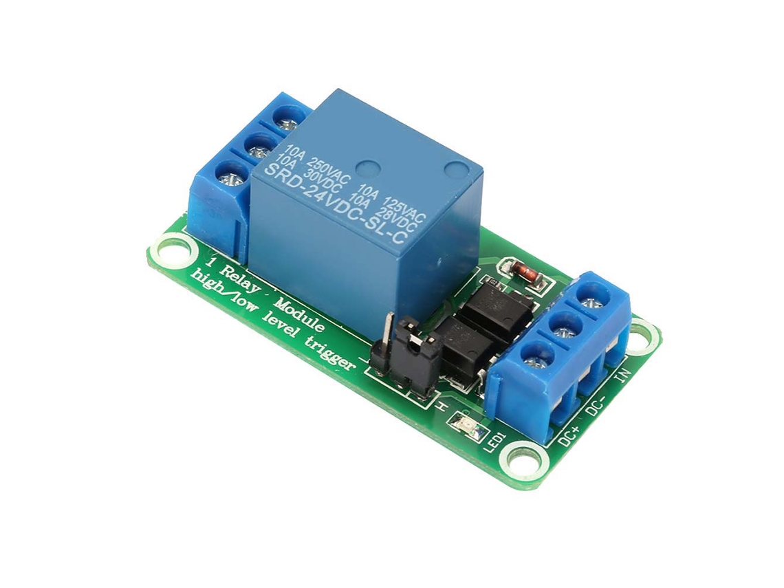Laxiscreed Módulo De Relé De 5 Canais Com Optocoupler Para Controle De 24v E Baixa Tensão