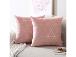 Capas De Almofada Em Pacote Com 2 - Capas De Almofada Decorativas Quadradas (18