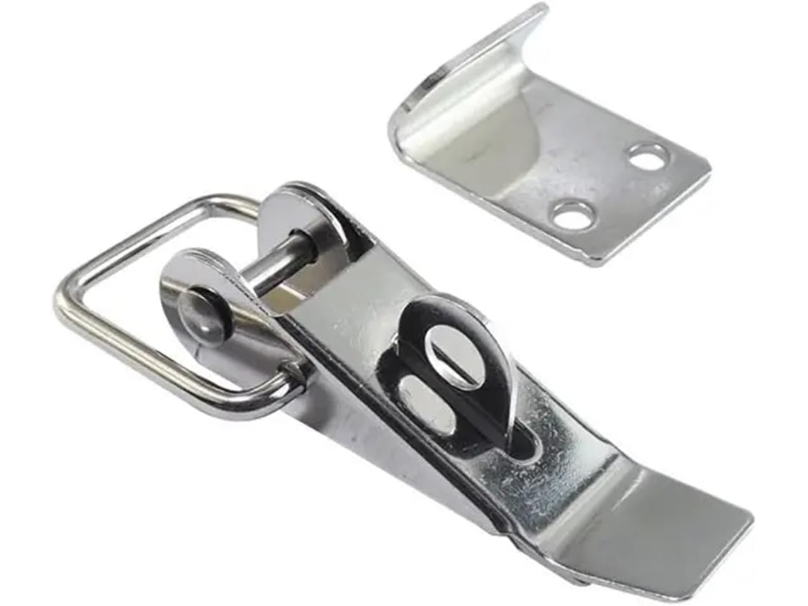 Trava De Mola Com Fecho Alavanca Em Aço Inoxidável, Tipo Bico De Pato, Para Armários, Fivela Industrial 504, 1 Peça