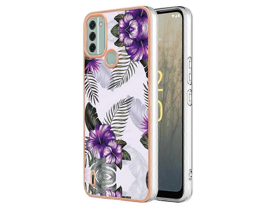 Capa De Celular Nokia C31 Com Galvanoplastia Imd Tpu
