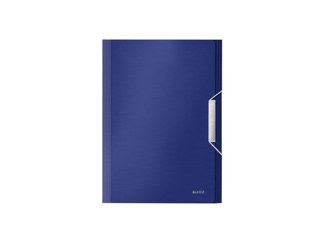 Valisette Extensível Leitz Style 6 Pochettes 6 Posições A4 Com Abas Azul Titânio Esselte