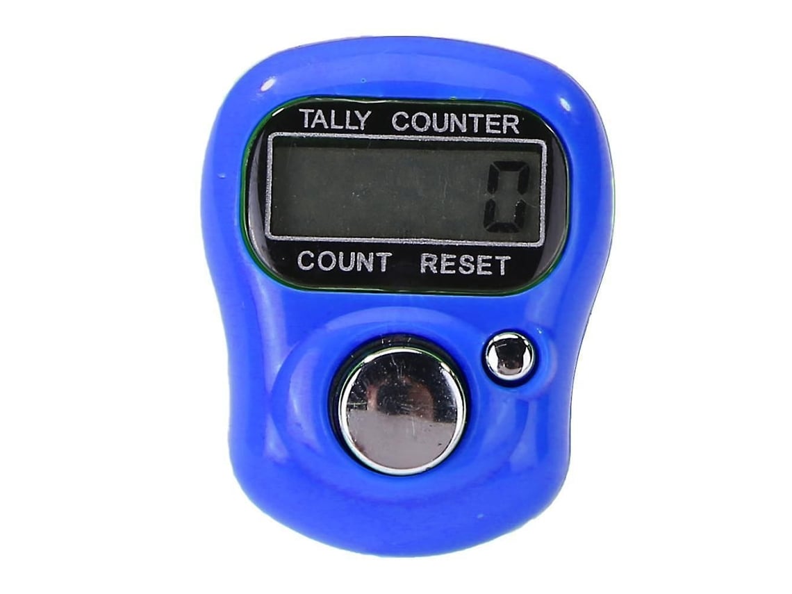 Contador Digital De Dedos Eletrônico Mini Com Display Lcd